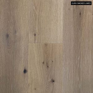 Local tasker | guru smoked limed engineered timber flooring 3mm veneer abcd grade