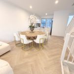 Local tasker | natural oak herringbone hybrid flooring